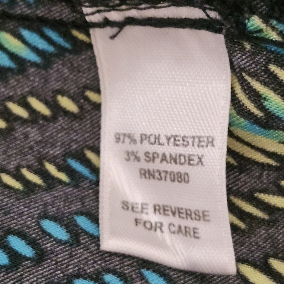 Cato Multicolor Patterned Top - Picture 7 of 7